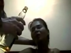 Thai girl gets the rough treatment